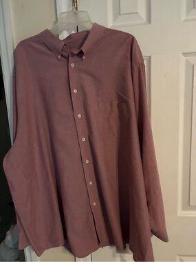 Kings Court men’s long sleeves shirt size 20 cotton/polyester